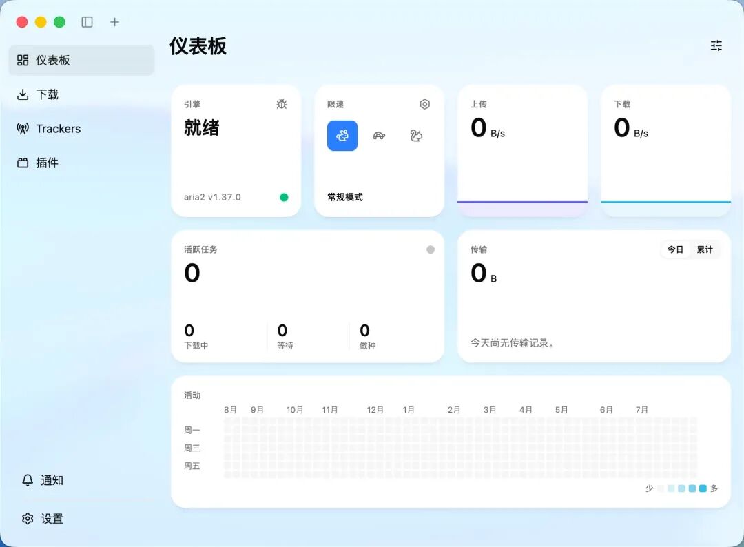 Motrix 仪表盘
